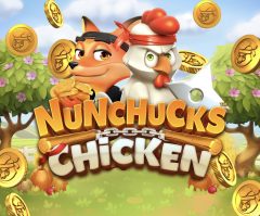Nunchucks Chicken Logo