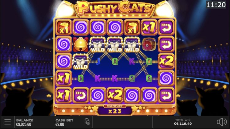 Pushy Cats Bonus