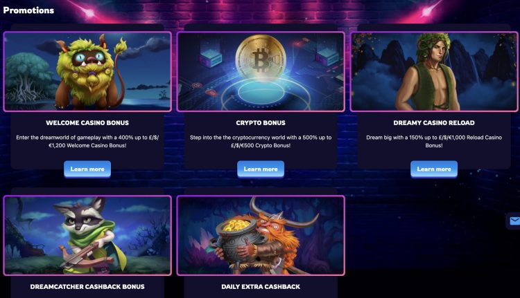 Slots Dreamer Bonus