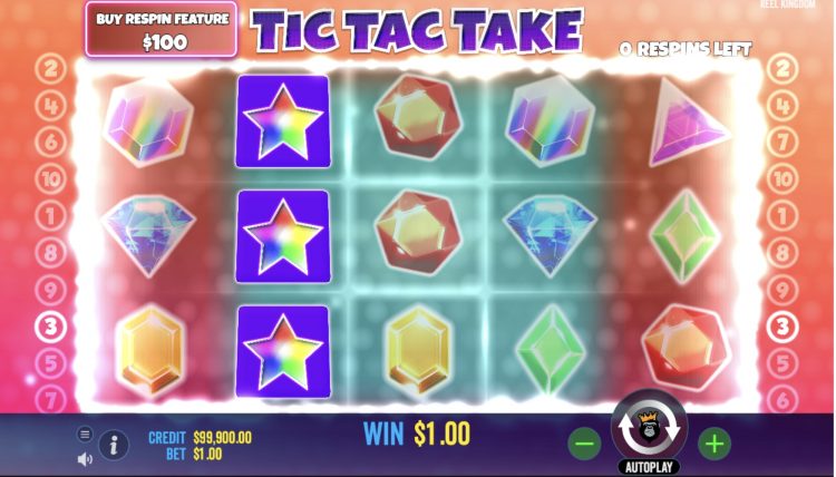 Tic Tac Take Bonus