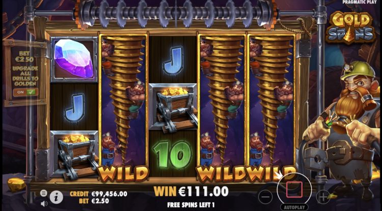 Drill That Gold Bonus