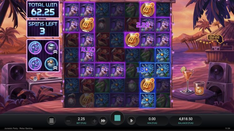 Jurassic Party Bonus
