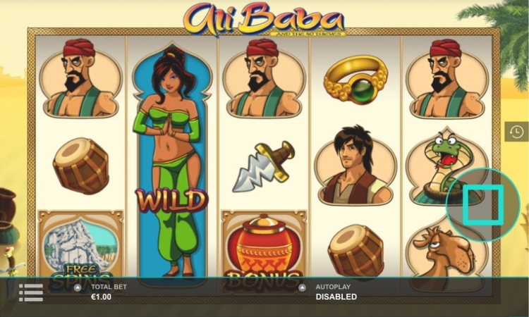 Leander Games Slots - Ali Baba and the 40 Thieves