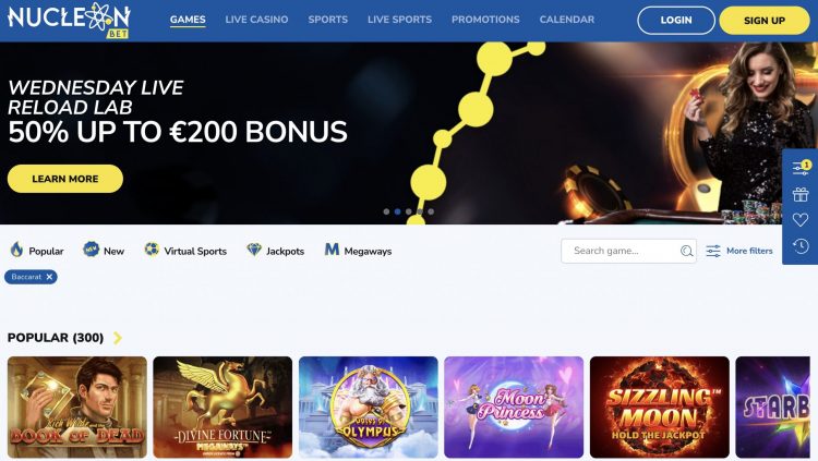 Nucleonbet Casino Betrouwbaar