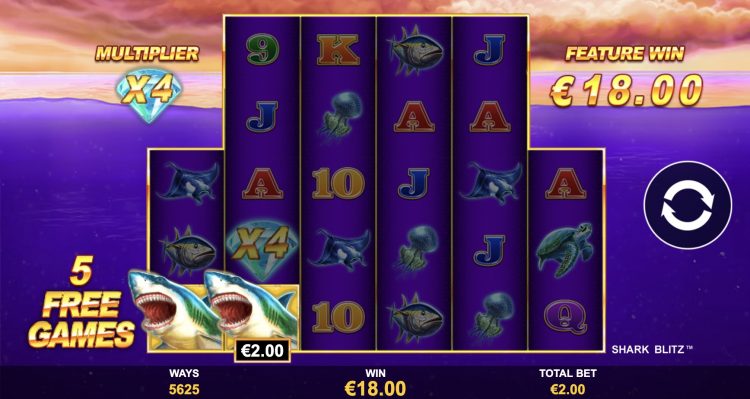 Shark Blitz Bonus