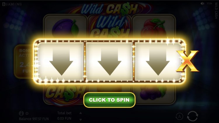 WIld Cash Bonus