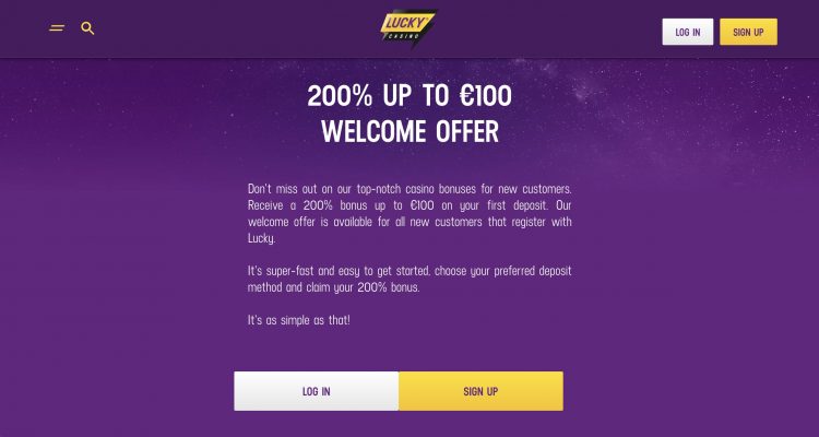 LuckyCasino Bonus