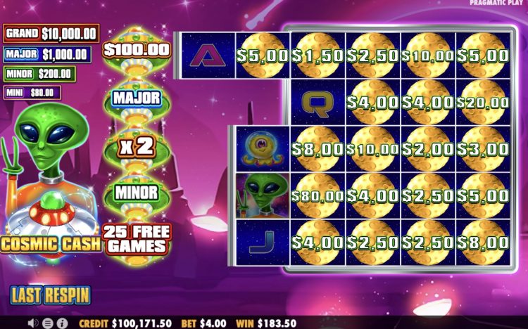 Cosmic Cash Bonus