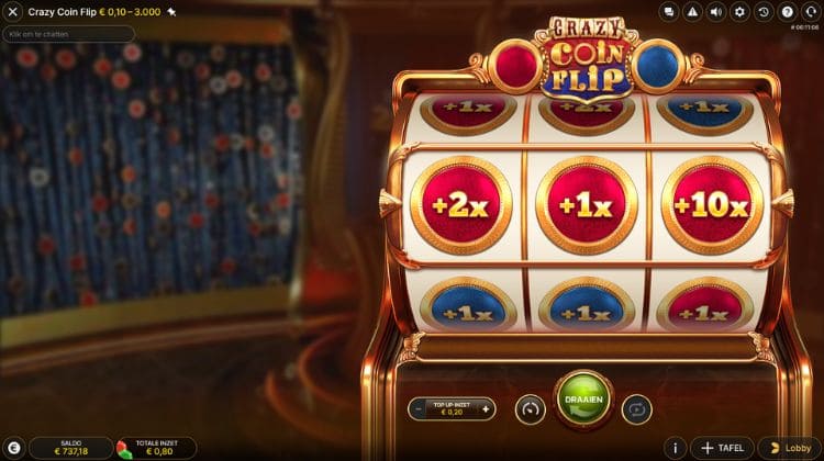 Crazy Coin Flip Top-Up