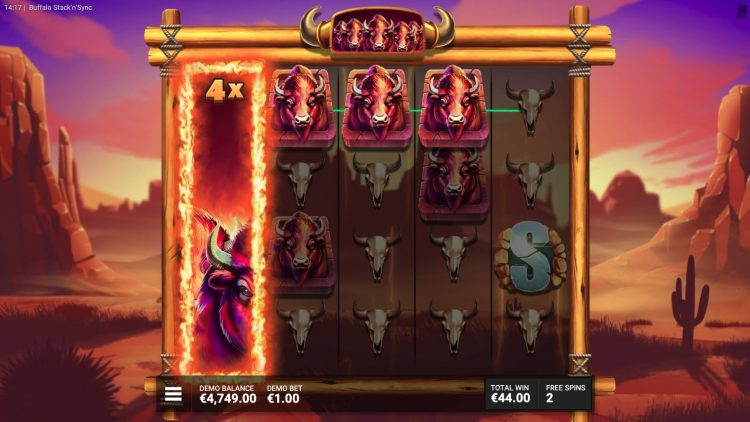 Buffalo Stack 'n' Sync Bonus