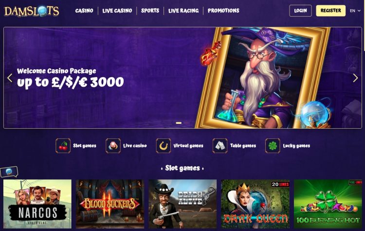 Damslots Casino Betrouwbaar