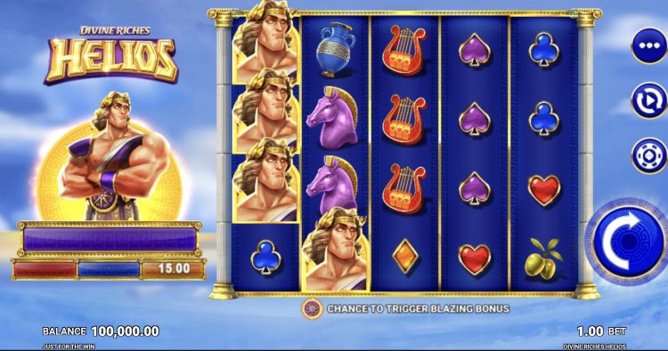 Divine Riches Helios Gameplay