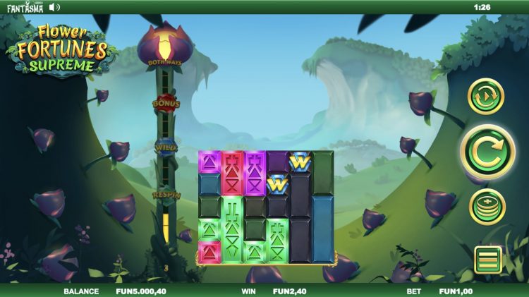 Flower Fortunes Supreme Gameplay