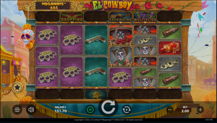 El Cowboy Megaways gokkast review