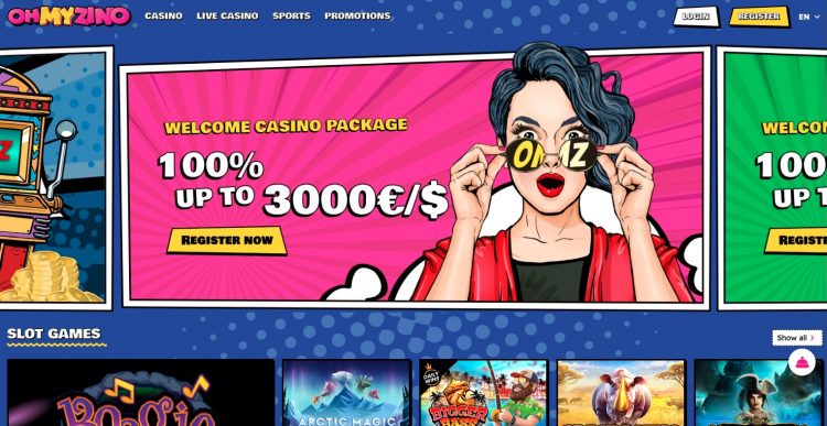 OhMyZino Casino Review - Betrouwbaar