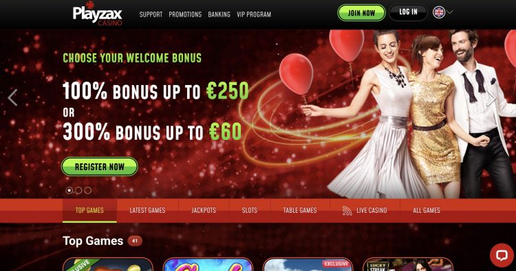 Playzax Casino review
