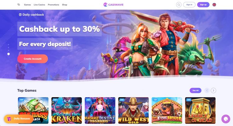 CasiWave - Betrouwbaar Online Casino