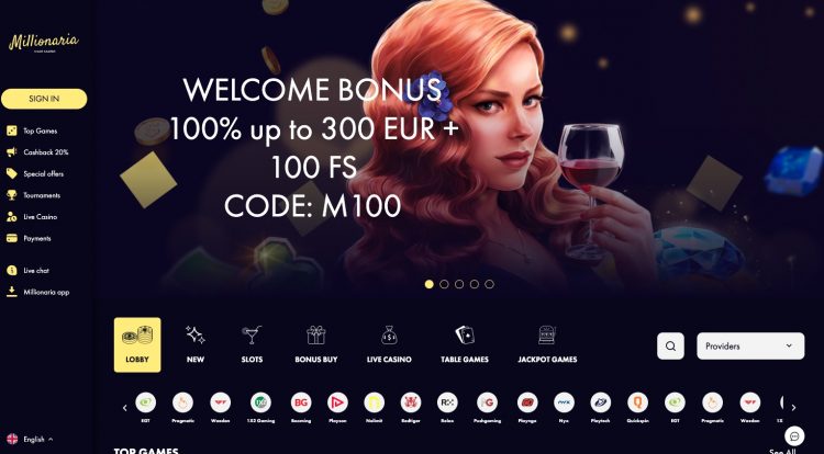 Millionaria Casino - Betrouwbaar