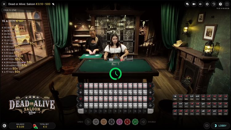 Dead or Alive Saloon - Gameplay
