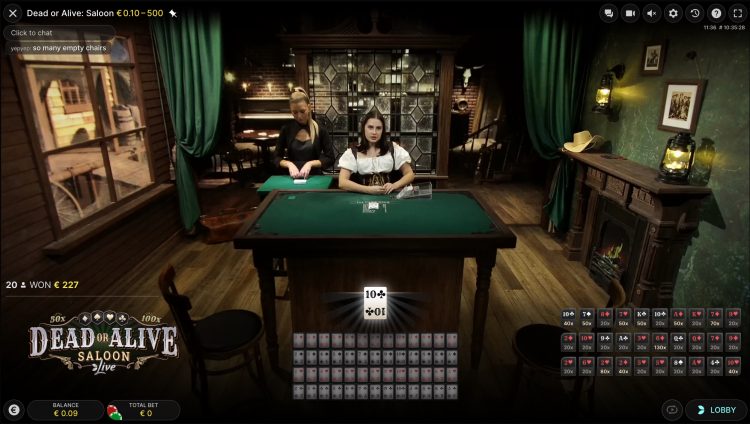 Dead or Alive Saloon - Live Casino