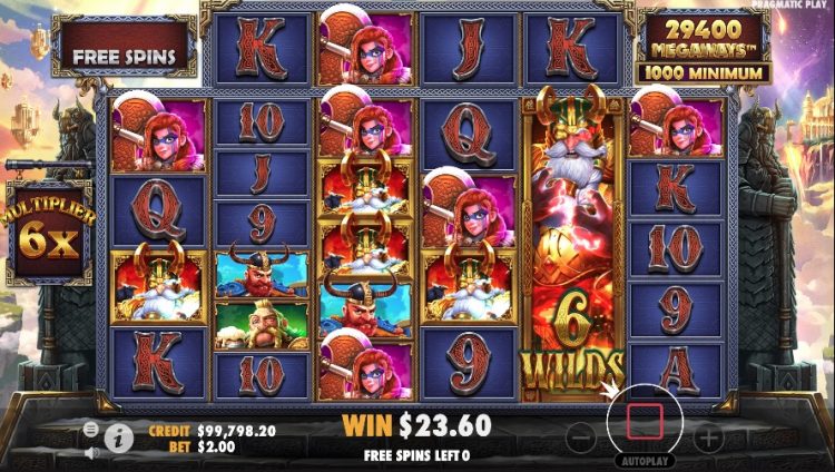 Fury of Odin Megaways Bonus