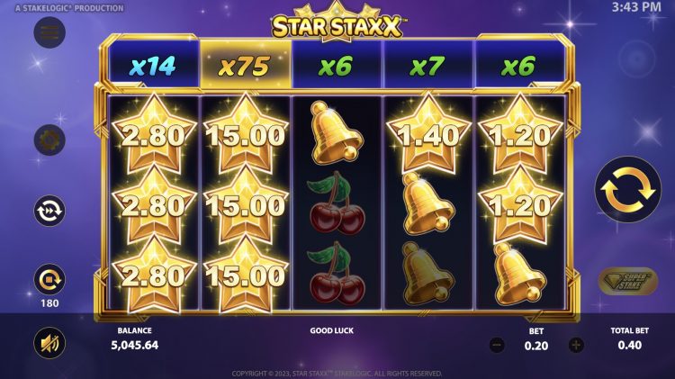 Star Staxx - Bonus