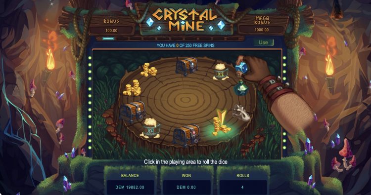 Crystal Mine - Bonus