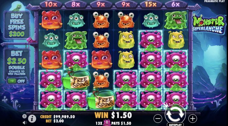 Monster Superlanche - Gameplay