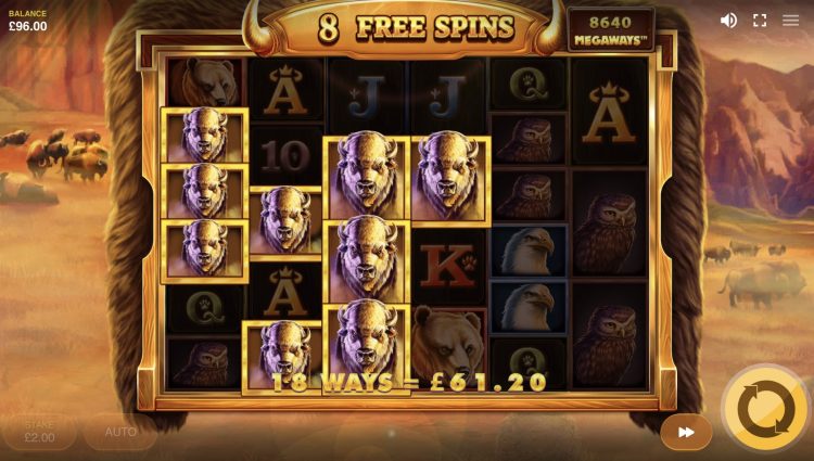 Buffalo Mania Megaways online gokkast Free Spins