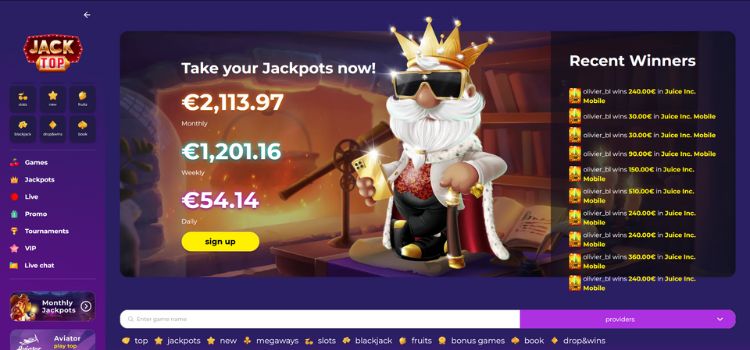 Jacktop Casino – Betrouwbaar