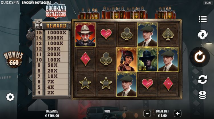 Brooklyn Bootleggers gokkast review
