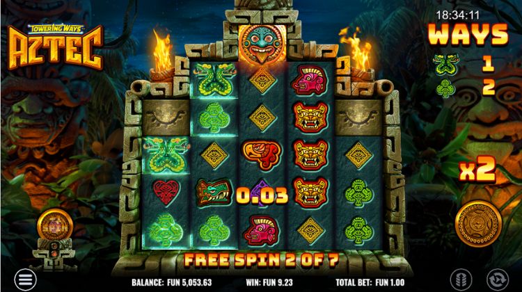 Towering Ways Aztec - Free Spins