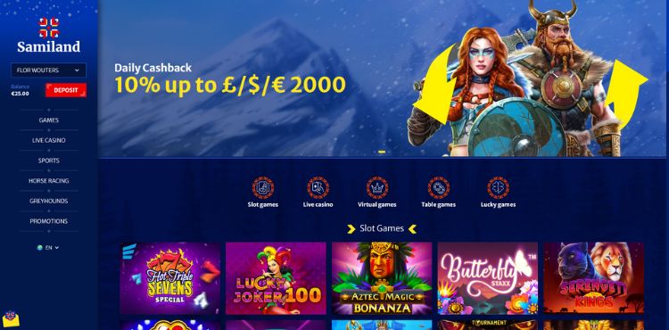 Samiland Casino – Betrouwbaar