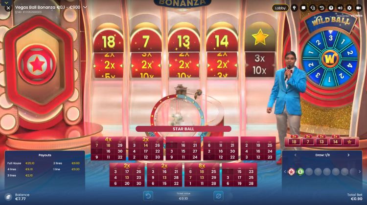 Vegas Ball Bonanza - Star Ball Bonus