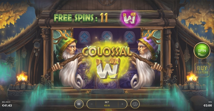 Druid's Magic Free Spins Bonus