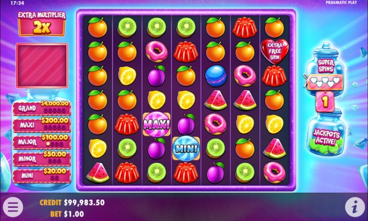 Candy Jar Clusters Free Spins Bonus