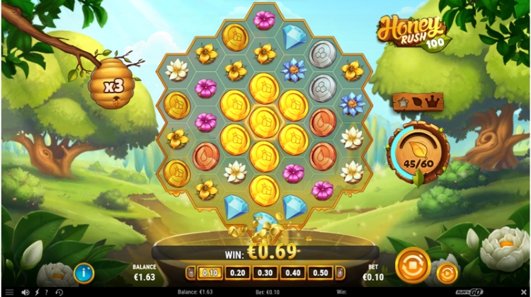 Honey Rush 100 Bonus