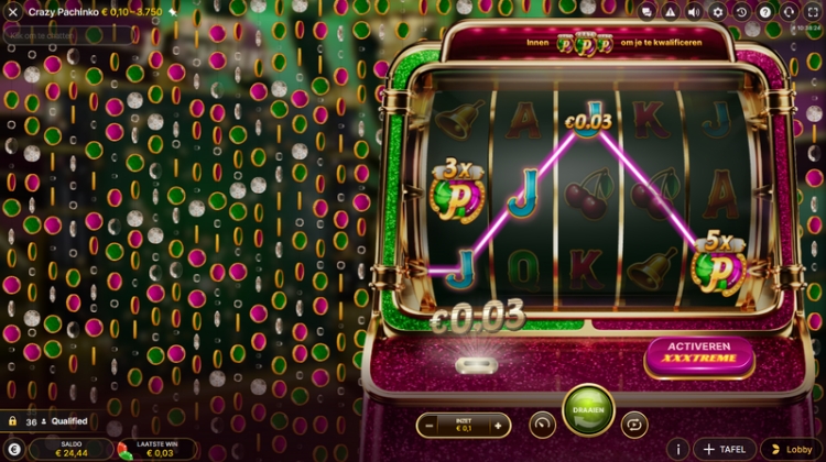 Evolution Crazy Pachinko Gameplay