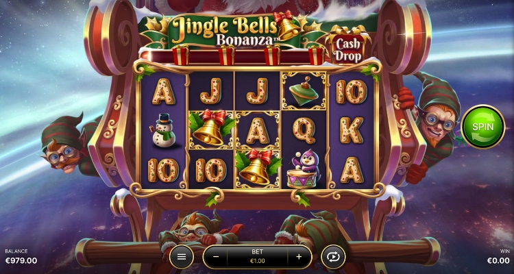 Jingle Bells Bonanza Gameplay