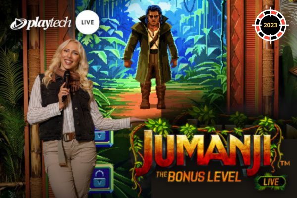 CasinoJager Awards 2023 Live Casino Spel - Jumanji The Bonus Level