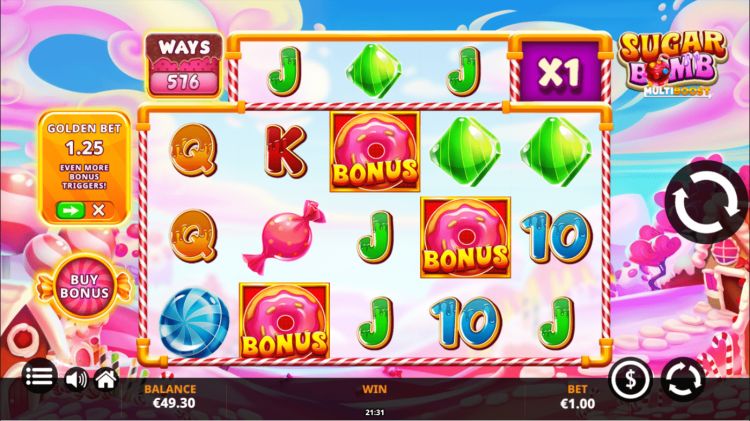 Sugar Bomb MultiBoost online gokkast