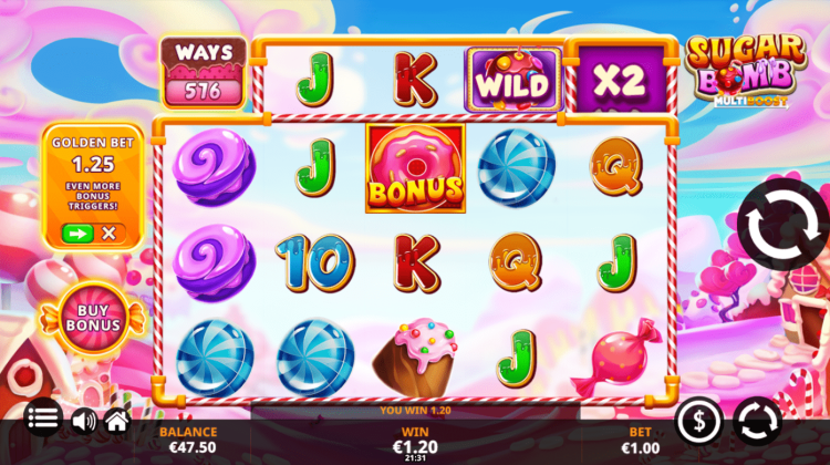 Sugar Bomb MultiBoost slot review Yggdrasil