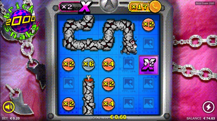 Brick Snake 2000 Snek Spins Bonus