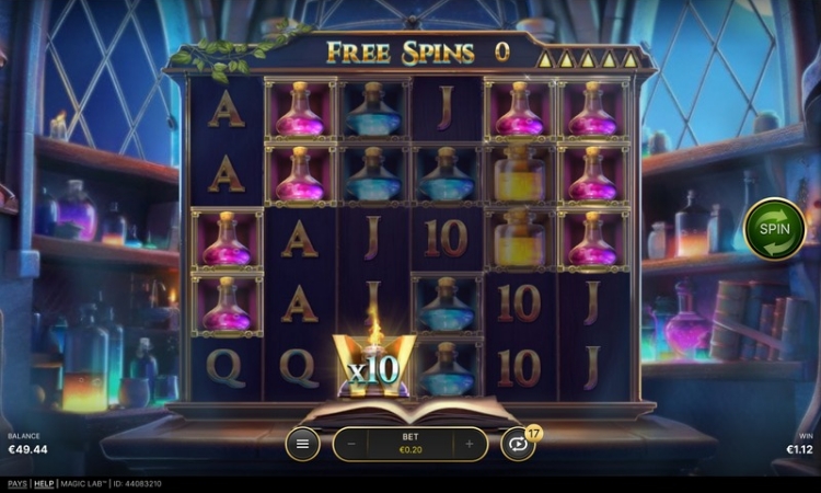 Magic Lab Free Spins