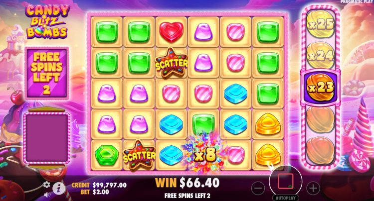 Candy Blitz Bombs Mulltipliers