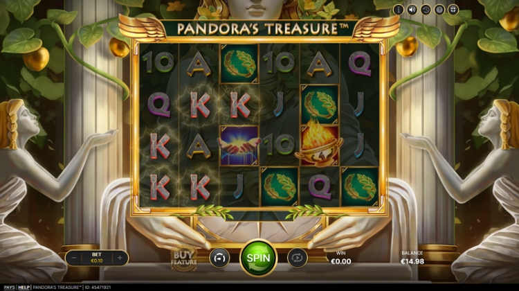 NetEnt Pandora's Treasure Gameplay