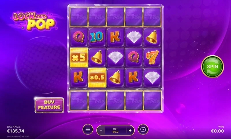 NetEnt Lock and Pop Gameplay