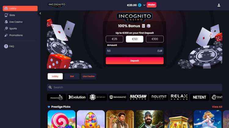 Is Incognito Casino Betrouwbaar Expert Review Van CasinoJager Is Incognito Casino Betrouwbaar Expert Review Van CasinoJager