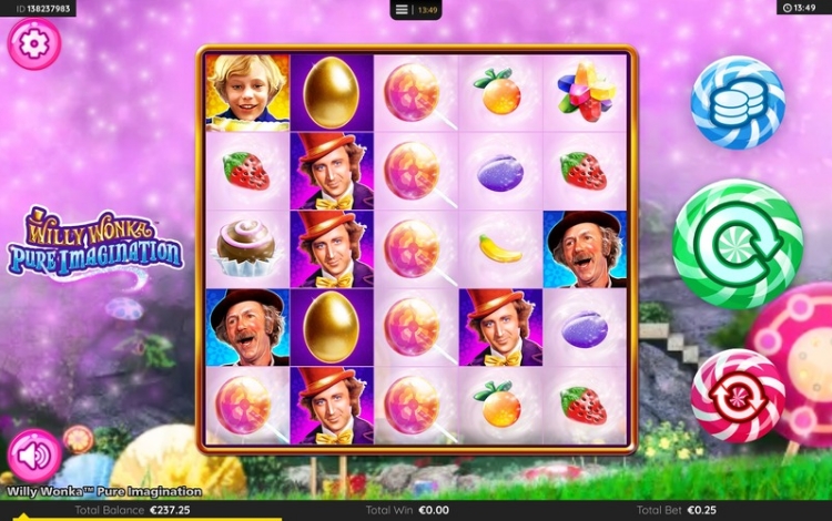 Light & Wonder Willy Wonka Pure Imagination Gameplay