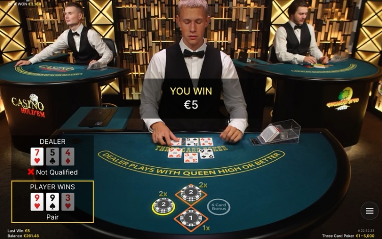 Beste Three Card Poker Strategie